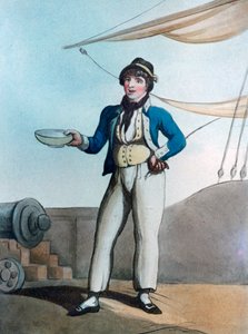 Sjømann, 1799 av Thomas Rowlandson