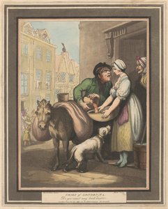 Sett med åtte (4): Cries of London av Thomas Rowlandson