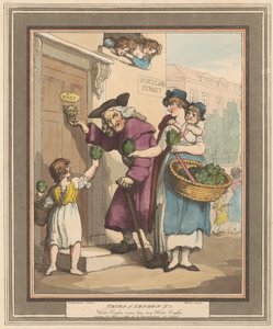 Sett med åtte (5): Cries of London av Thomas Rowlandson