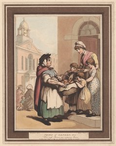 Sett med åtte (6): Cries of London av Thomas Rowlandson