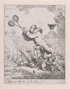 Sir Joseph Banks og keiseren av Marokko, 1788., 1788. av Thomas Rowlandson