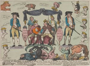 Politisk oversikt over Europa, 24. januar 1786 – Fødselsdagen til kongen av Preussen---