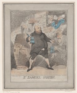Sr. Samuel House, [1780] gjenutgitt 1786-91., [1780] gjenutgitt 1786-91. av Thomas Rowlandson