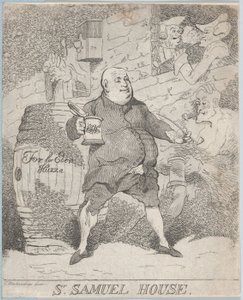 Sr. Samuel House, [1780] gjenutgitt 1786-91., [1780] gjenutgitt 1786-91. av Thomas Rowlandson