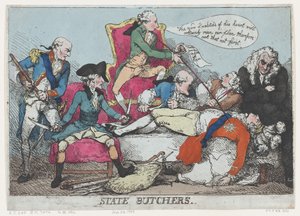 Statens slaktere, 28. januar 1789., 28. januar 1789. av Thomas Rowlandson