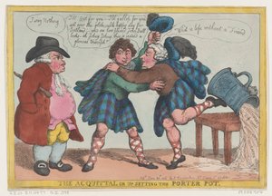 Frifinnelsen, eller Upsetting the Porter Pot, 20. juni 1806., 20. juni 1806. av Thomas Rowlandson