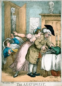 Anatomisten, 1811 av Thomas Rowlandson