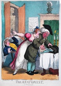 The Anatomist, utgitt av Thomas Tegg av Thomas Rowlandson