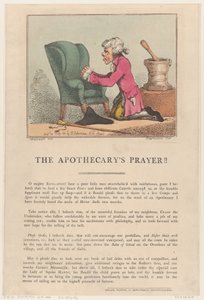 Apotekerens bønn!!, 30. juli 1801., 30. juli 1801. av Thomas Rowlandson