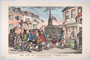 The Art of Geniously Tormenting, 8. februar 1808., 8. februar 1808. av Thomas Rowlandson