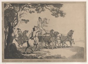 Angrepet, 1. mars 1791., 1. mars 1791. av Thomas Rowlandson
