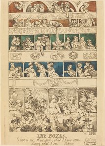 Boksene av Thomas Rowlandson