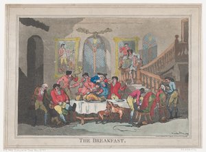 The Breakfast, 1. februar 1789., 1. februar 1789. av Thomas Rowlandson