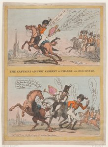 The Captains Account Current of Charge and Discharge, 3. februar 1807., 3. februar 1807. av Thomas Rowlandson