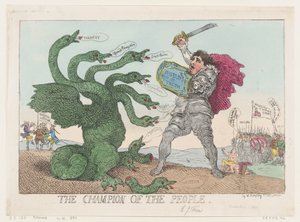 Folkets mester, 11. mars 1784., 11. mars 1784. av Thomas Rowlandson