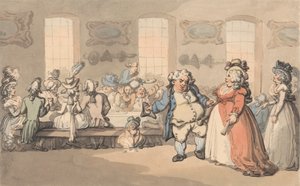 The Comforts of Bath: The Breakfast av Thomas Rowlandson