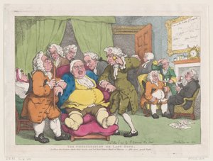 Konsultasjonen, eller siste håp, 30. juni 1808., 30. juni 1808. av Thomas Rowlandson