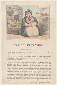 Kokkens bønn!!, 15. september 1801., 15. september 1801. av Thomas Rowlandson