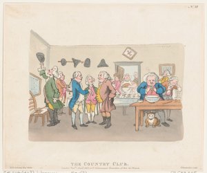 Country Club, 7. april 1803., 7. april 1803. av Thomas Rowlandson