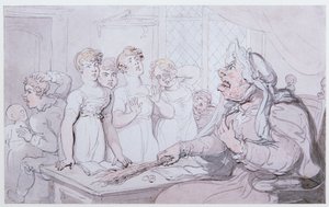 Den grusomme elskerinnen av Thomas Rowlandson