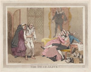 The Dead Alive!, juli 1795., juli 1795. av Thomas Rowlandson