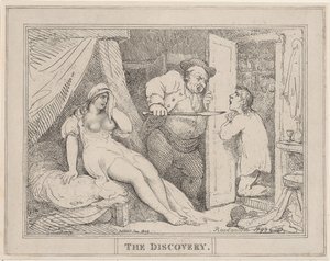 Oppdagelsen, januar 1809., januar 1809. av Thomas Rowlandson