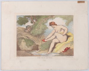 The Fair Bader, 1799., 1799. av Thomas Rowlandson