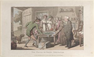 The Gross of Green Spectacles, fra The Vicar of Wakefield, mai 1817., mai 1817. av Thomas Rowlandson