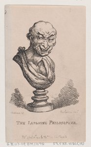 The Laughing Philosopher, 1808., 1808. av Thomas Rowlandson