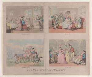 The Pleasures of Margate, 25. juli 1800., 25. juli 1800. av Thomas Rowlandson