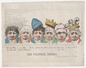 Den politiske Hydra, 26. desember 1788., 26. desember 1788. av Thomas Rowlandson