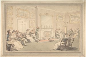 Resepsjonen av Thomas Rowlandson