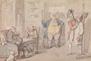 Rekrutteringsansvarlig av Thomas Rowlandson