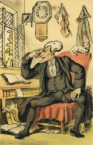The Reverend Doctor Syntaks av Thomas Rowlandson