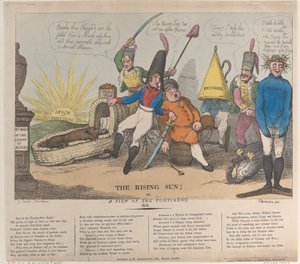 The Rising Sun, Eller, A View of the Continent, 28. august 1810., 28. august 1810. av Thomas Rowlandson