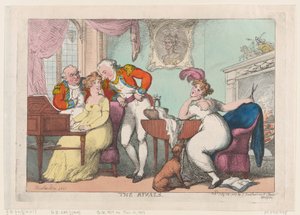 The Rivals, 14. juli 1807., 14. juli 1807. av Thomas Rowlandson