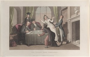 The Sacred Page Displayed, fra Journal of Sentimental Travels in the Southern Provinces ..., 1821. av Thomas Rowlandson
