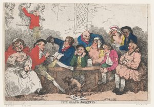 Slangforeningen, 24. juli 1785., 24. juli 1785. av Thomas Rowlandson