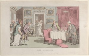The Surprise, fra The Vicar of Wakefield, 1. mai 1817., 1. mai 1817. av Thomas Rowlandson