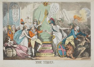 The Times av Thomas Rowlandson