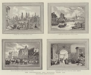 Universitetene for hundre år siden av Thomas Rowlandson
