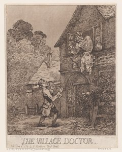 Landsbydoktoren, 8. juni 1774., 8. juni 1774. av Thomas Rowlandson