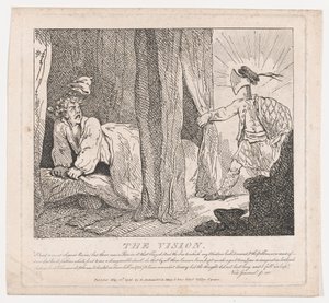 The Vision Picturesque Beauties of Boswell, Part the Second, 15. mai 1786., 15. mai 1786. av Thomas Rowlandson
