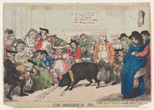 The Wonderful Pig, 12. april 1785., 12. april 1785.