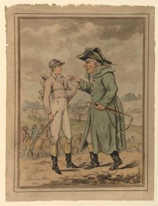 Tricks of the Turf, eller, avgjøre hvordan du taper et løp av Thomas Rowlandson