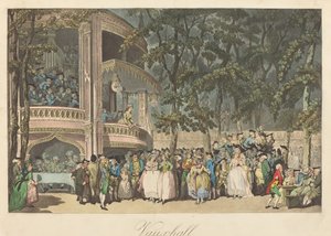 Vauxhall Gardens av Thomas Rowlandson