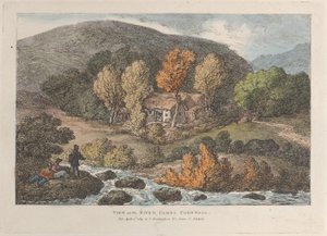 Utsikt over elven Camel, Cornwall, fra Views in Cornwall, 12. april 1812., 12. april 1812. av Thomas Rowlandson