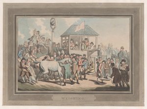 Veiing, 1. januar 1799., 1. januar 1799. av Thomas Rowlandson