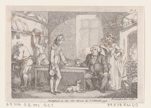 Young Adams Katekisert av Parson Adams, fra The Adventures of Joseph Andrews, and his fr..., 1792. av Thomas Rowlandson
