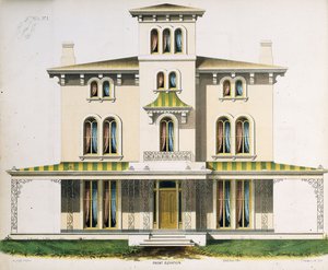 Forhøyde for villa nr. 1, fra 